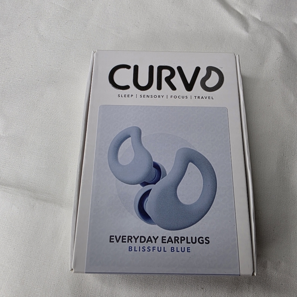 Curvd Everyday Earplugs with Case. 2 Sets For The Price Of 1. - Picture 2 of 6